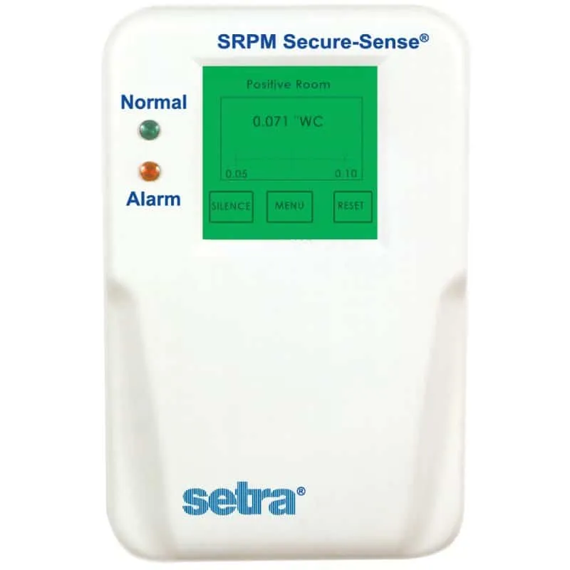 Setra SRPM Room Pressure Monitoring