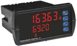 Precision Digital PD6363 ProVu Dual Pulse Input Flow Rate Totalizer