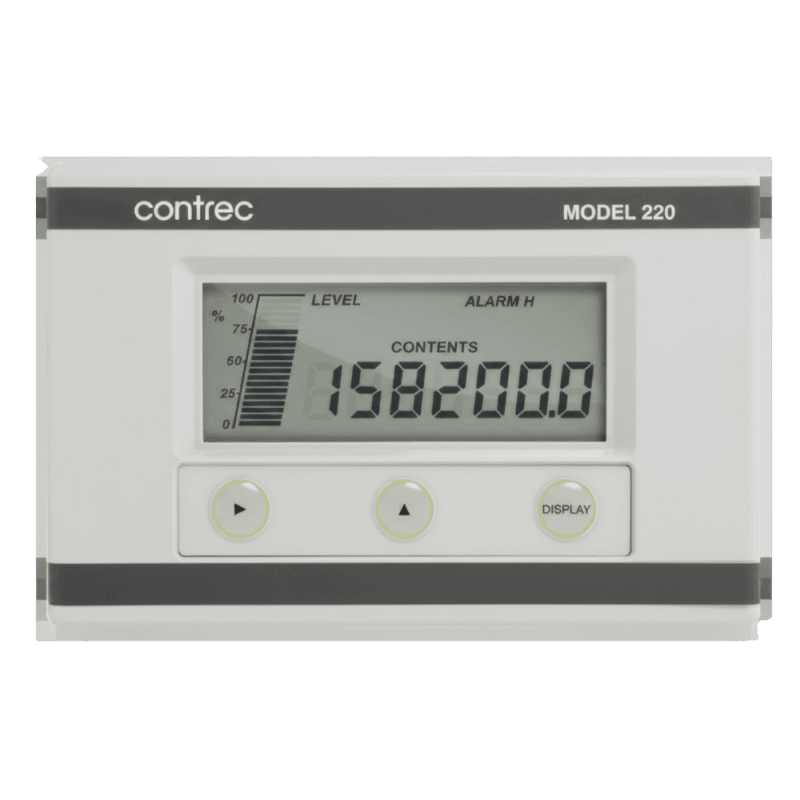 Contrec 220i Level and Contents Display