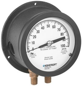 Ashcroft 1125 / 1125A Differential Pressure Gauges
