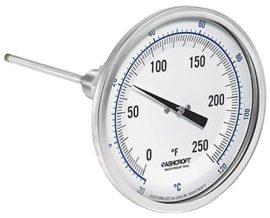 Ashcroft CI Series Bimetal Thermometers