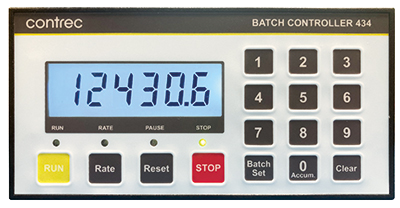 Contrec 434 Batch Controller – High-Precision Flow Batch Control for Industrial Applications