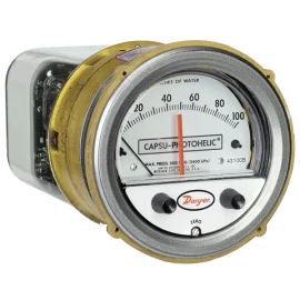 Dwyer Series 43000 Capsu-Photohelic® Pressure Switch/Gage