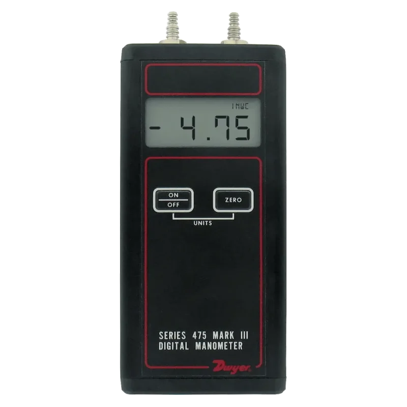 Dwyer Series 475 Intrinsically Safe Handheld Digital Manometer