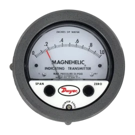 Dwyer 605 Magnehelic® Differential Pressure Indicating Transmitter