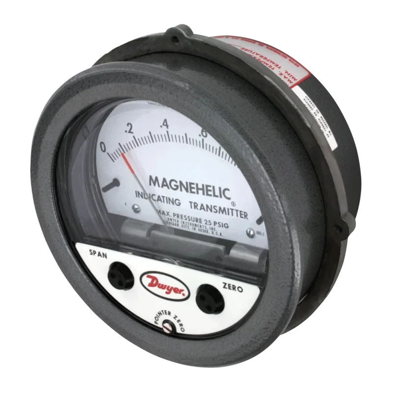 Celectric | Dwyer 605 Magnehelic® Differential Pressure Indicating Transmitter