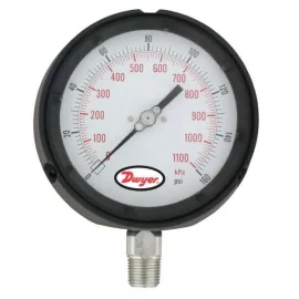 Dwyer Series 765 Process Gauge with Dampened Movement