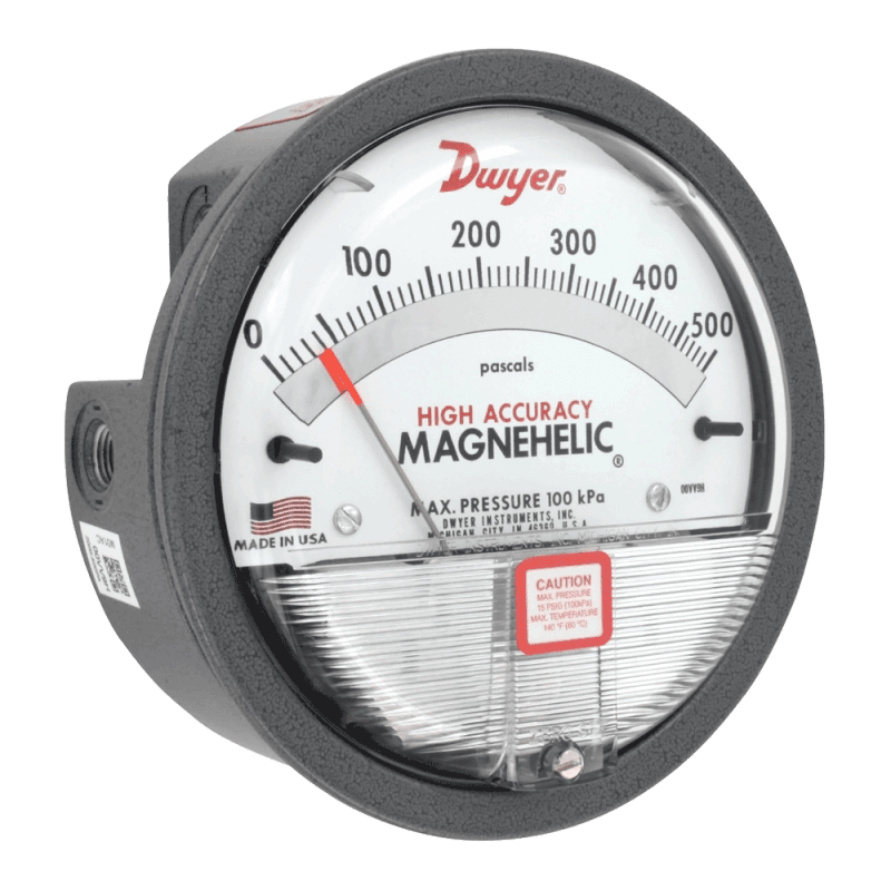Celectric | Dwyer Series 2000-HA Magnehelic® Differential Pressure Gauge