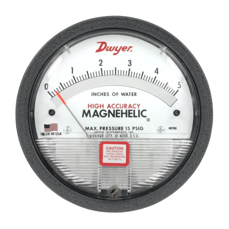 Celectric | Dwyer Series 2000-HA Magnehelic® Differential Pressure Gauge