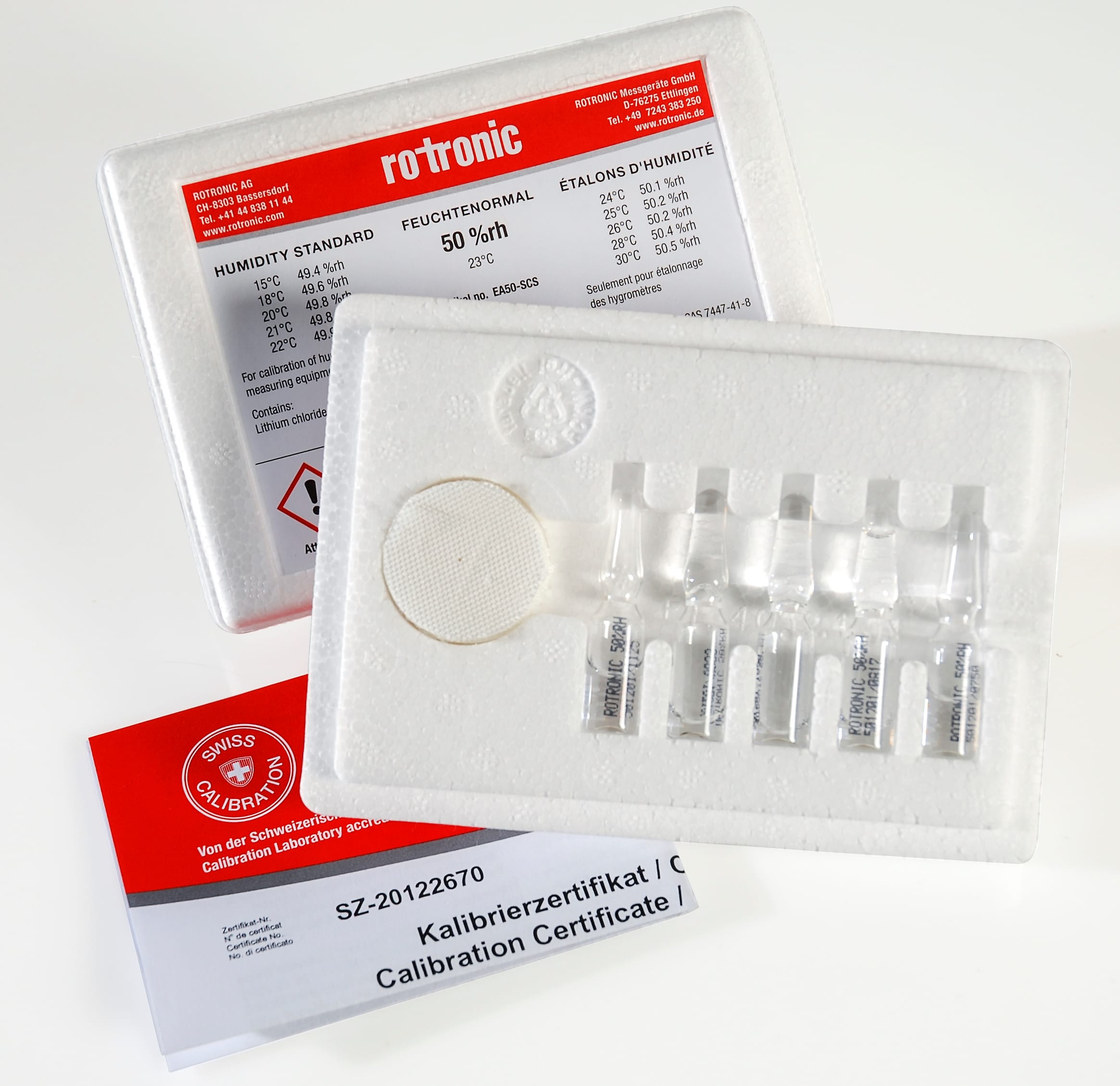 Rotronic Humidity Standards and Calibration Devices - Rotronic