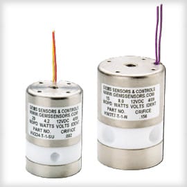 Gems Sensors KV/KW Series Solenoid Valve
