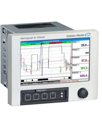 Endress+Hauser Memograph M RSG45 Advance Data Manager
