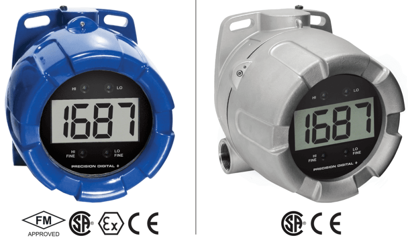 Precision Digital PD6870 Loop-Powered Process Meter
