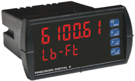 Precision Digital PD6100 ProVu Strain Gauge, Load Cell & mV Digital Panel Meter