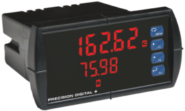 Precision Digital PD6262 ProVu Dual Analog Input Flow Rate/Totalizer
