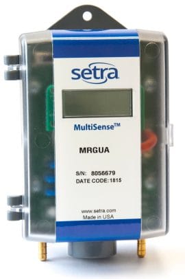 Setra Model MRG Universal Differential Pressure Transducer