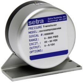 Setra 204 High Accuracy Gauge & Absolute Pressure Transducer
