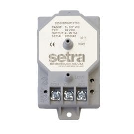 Setra 265 Very Low Differential Pressure Transducer