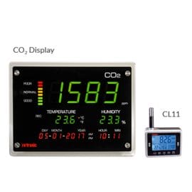 Rotronic Rotronic CO2 Display for Indoor Air Quality Monitoring