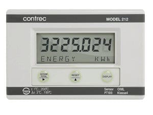 Contrec 212 Heat Calculator (BTU Energy Meter for Chiller/HVAC)