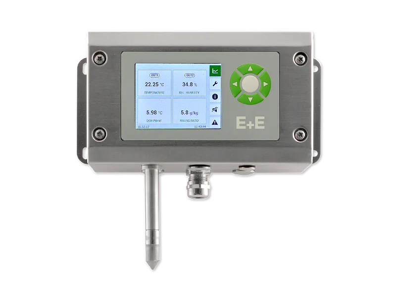 E+E EE310 High-End Humidity and Temperature Sensor for Industrial Applications