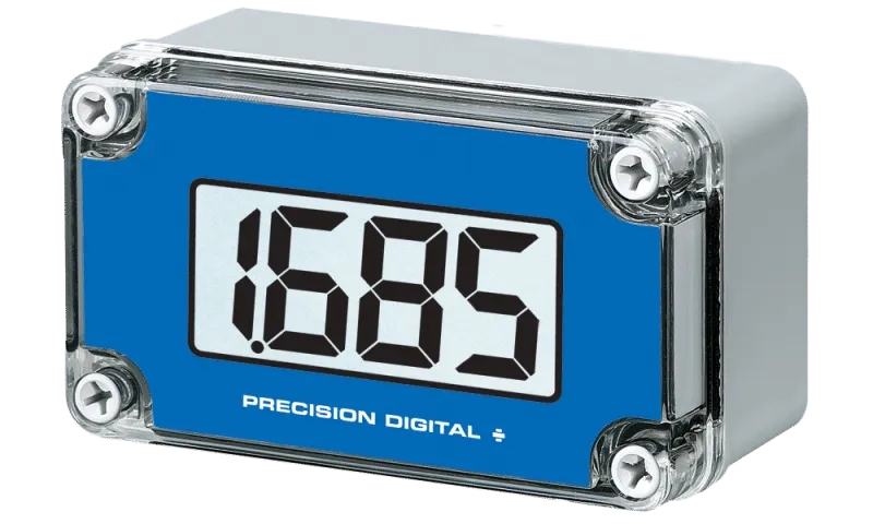 Precision Digital PD685 Intrinsically Safe IP67 Loop-Powered Meter