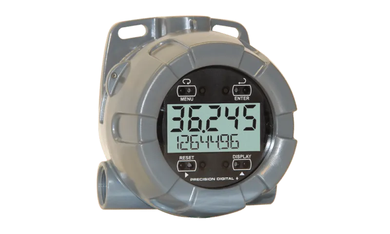 Precision Digital PD6720 Loop-Powered Flow Rate Totalizer