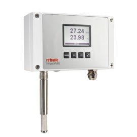 Rotronic Precision & Performance Humidity and Temperature Transmitter - Rotronic HF5 Aluminum