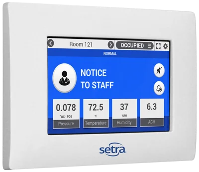 What is Room Pressure Monitoring?